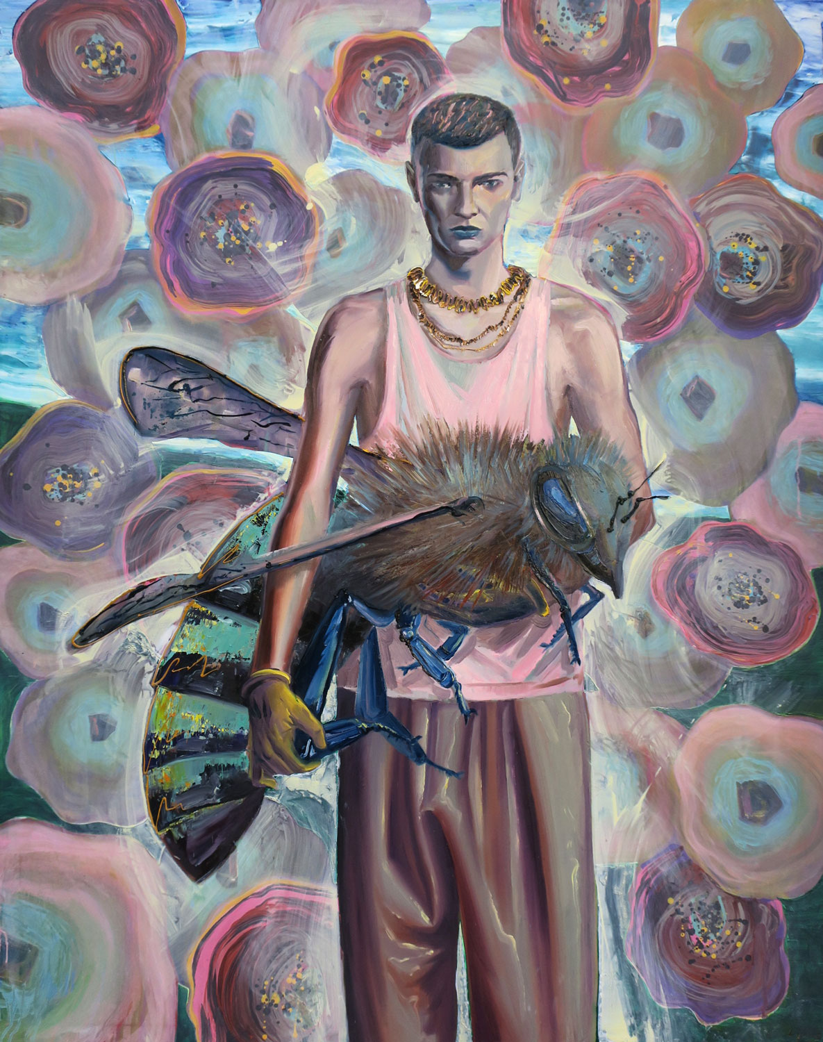 Future artefact, olej naplátně.