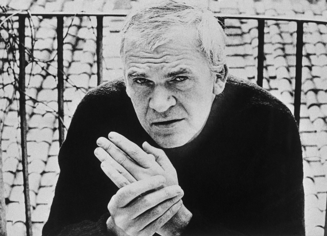 Spisovatel Milan Kundera.