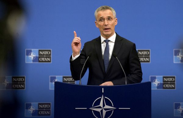 Generální tajemník NATO Jens Stoltenberg. Generální tajemník NATO Jens Stoltenberg.