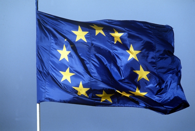 Vlajka EU.