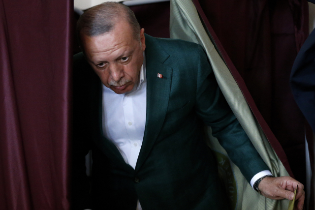 Turecký prezident Recep Tayyip Erdogan.