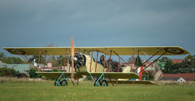 Křest repliky historického francouzského letounu Caudron G.3 z roku 1913 se konal 8. října 2017 v Leteckém muzeu Metoděje Vlacha v Mladé Boleslavi. 