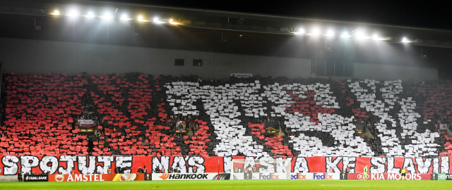 Fanouškovská Tribuna Sever. 