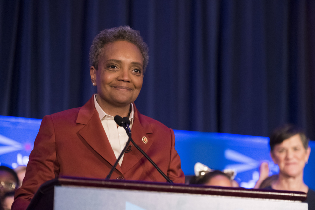 Lori Lightfootová.