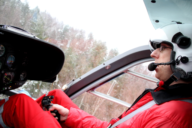 Pilot Michal Beneš.