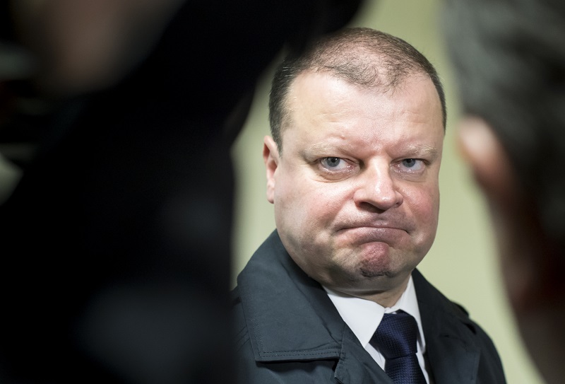 Kabinet Sauliuse Skvernelise je výhradně mužský.