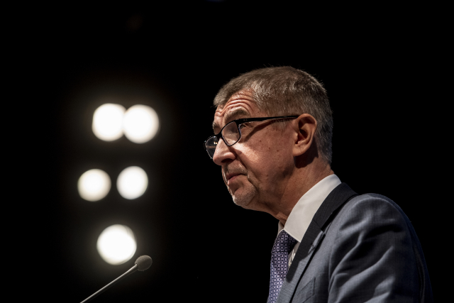 Český premiér Andrej Babiš.