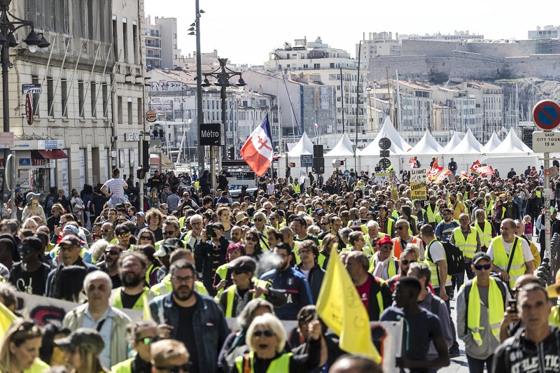 Sobota je ve Francii opět ve znamení protestu žlutých vest.