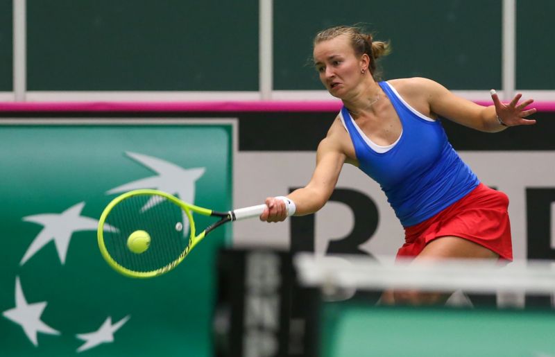Česká tenistka Barbora Krejčíková.