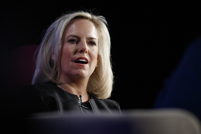 Kirstjen Nielsenová, bývalá ministryně vnitřní bezpečnosti USA.
