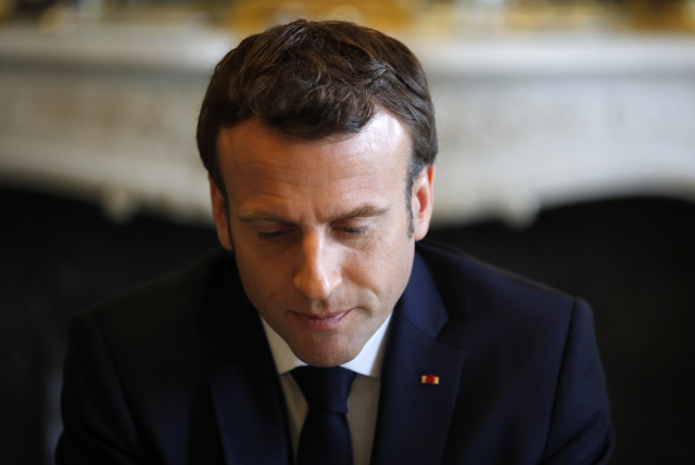 Francouzský prezident Emmanuel Macron.