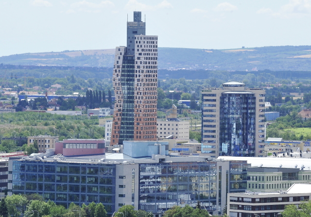 AZ Tower, nejvyšší stavba v Brně.
