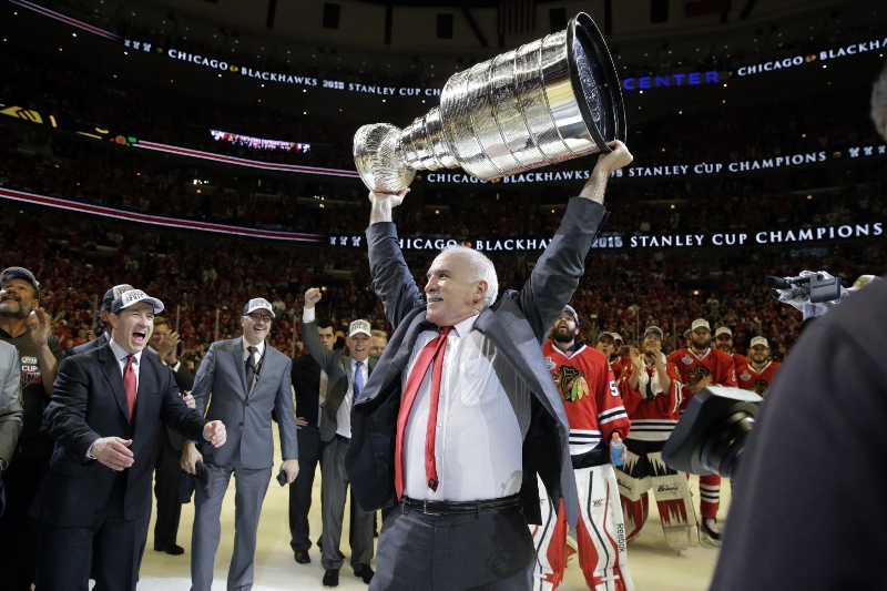 Joel Quenneville získal se Chicagem třikrát Stanley Cup.