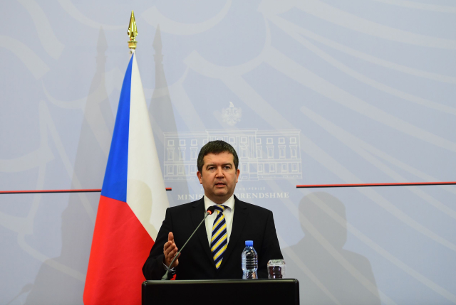 Ministr vnitra Jan Hamáček.