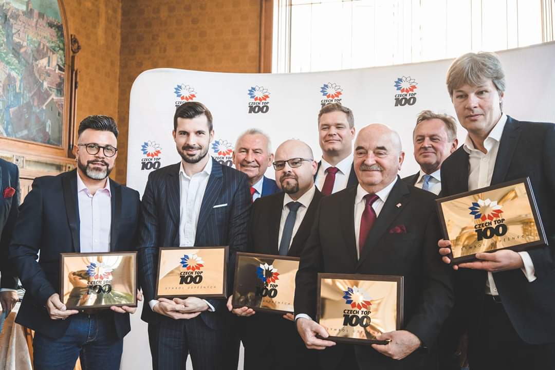 Získala plaketu „Symbol úspěšných" za první rok nabitý inovacemi.