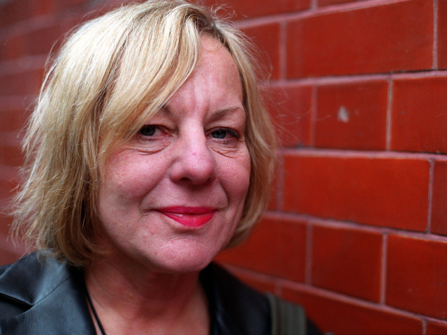 Britská spisovatelka Sue Townsendová. Britská spisovatelka Sue Townsendová.