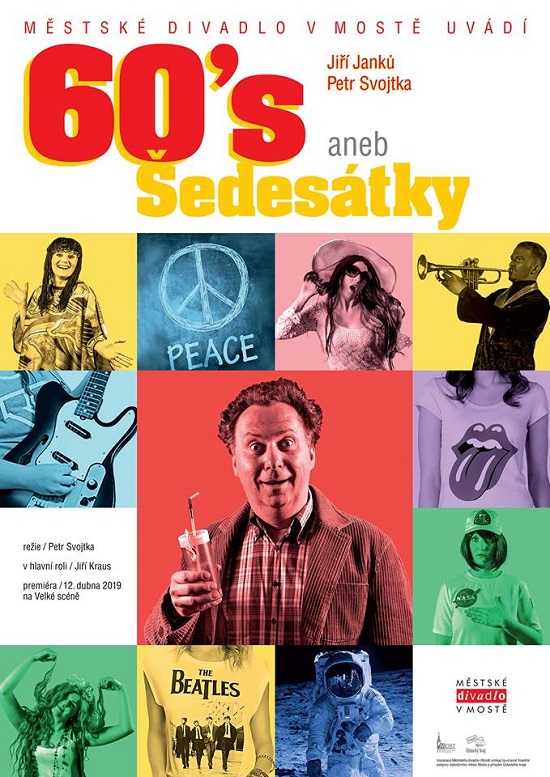Plakát ke hře 60's aneb Šedesátky.
