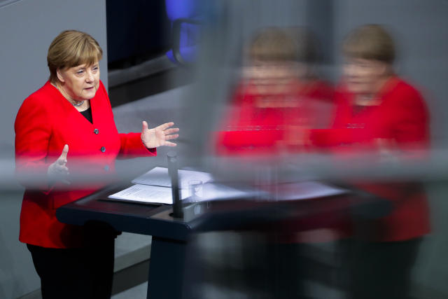 Německá kancléřka Angela Merkelová. 