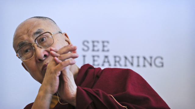 Tibetský duchovní vůdce dalajlama.