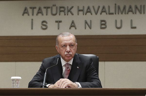 Turecký prezident Recep Tayyip Erdoğan.
