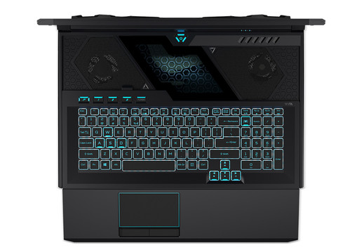 Acer představil herní stroje pro aktuální rok, včetně notebooku s výsuvnou klávesnicí a obřího monitoru Acer představil herní stroje pro aktuální rok, včetně notebooku s výsuvnou klávesnicí a obřího monitoru