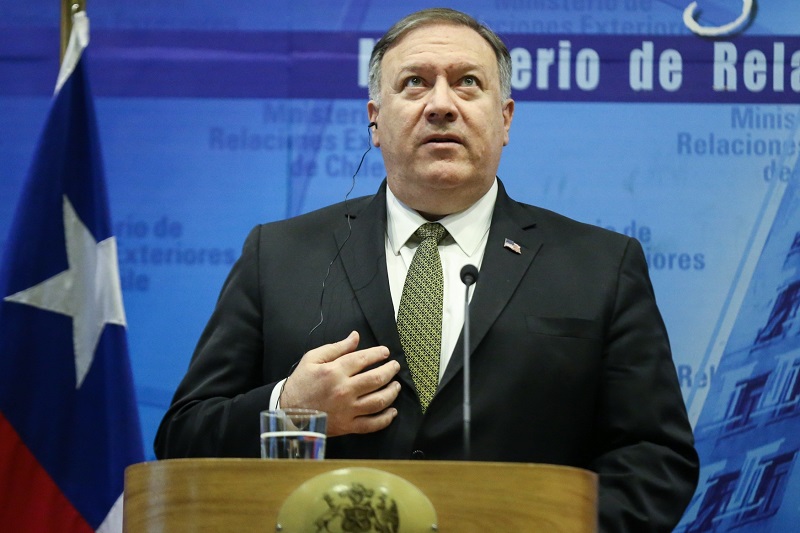 Americký ministr zahraničí Mike Pompeo se pustil do kritiky Číny a Ruska.