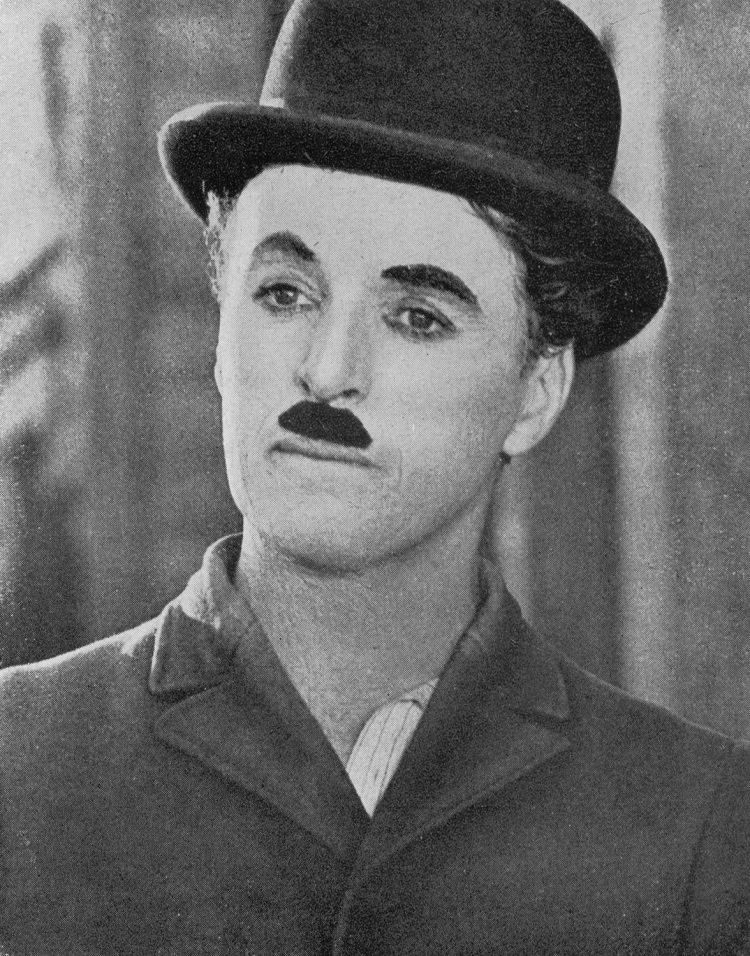 Král komiků Charlie Chaplin.