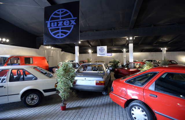 Muzeum automobilů ve Strnadicích na Benešovsku.