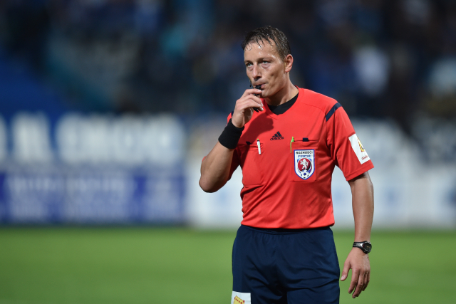 Rozhodčí Karel Hrubeš.