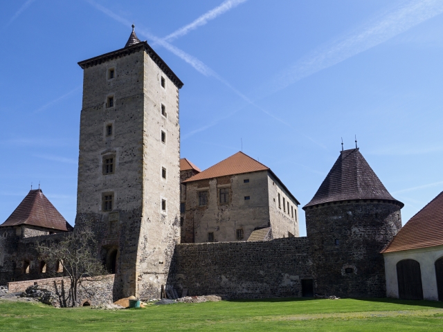 Vodní hrad Švihov.