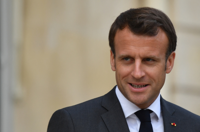 Francouzský prezident Emmanuel Macron. Francouzský prezident Emmanuel Macron.