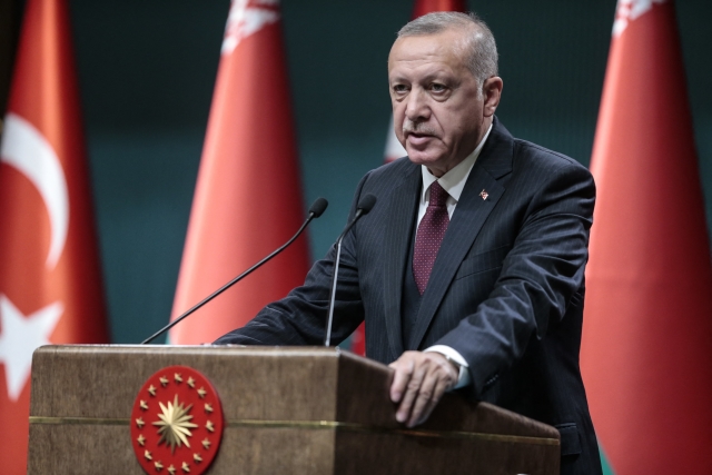 Turecký prezident Recep Tayyip Erdogan.