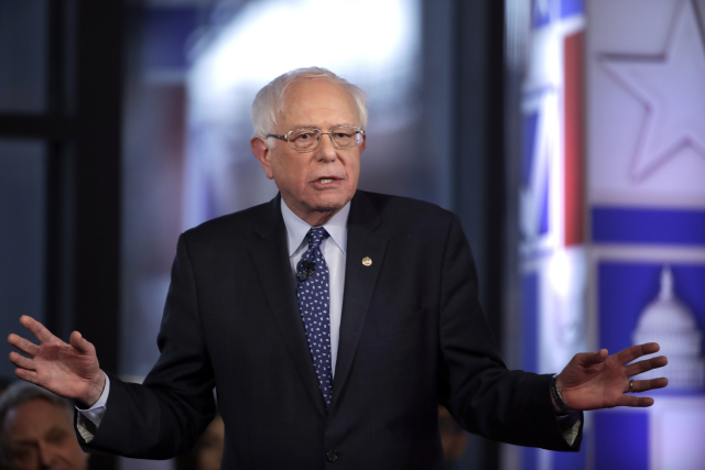 Vermontský senátor Bernie Sanders.