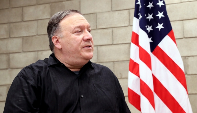 Americký ministr zahraničí Mike Pompeo.