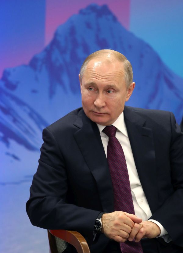 Ruský prezident Vladimir Putin.