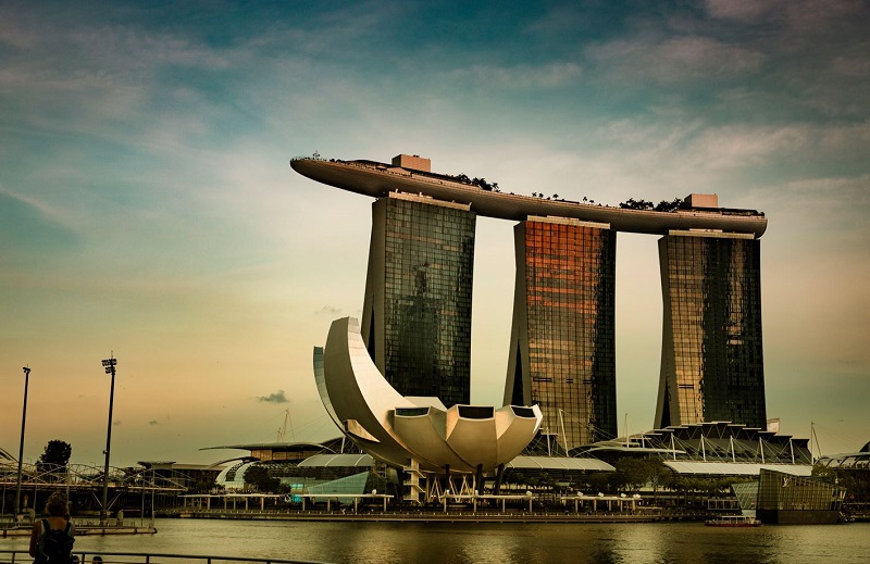 Hotel Marina Bay Sands.