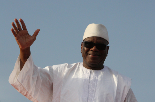 Prezident Ibrahim Boubacar Keita.