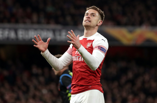 Fotbalista Aaron Ramsey.