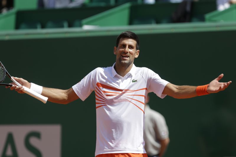 Srbský tenista Novak Djokovič. Srbský tenista Novak Djokovič.