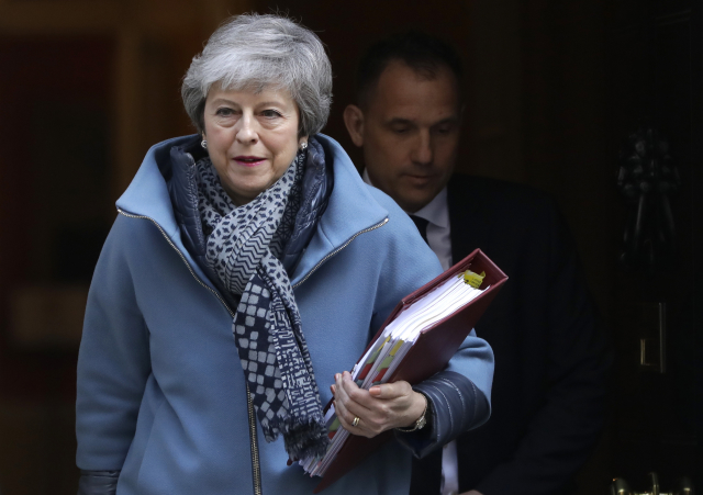 Britská premiérka Theresa Mayová.
