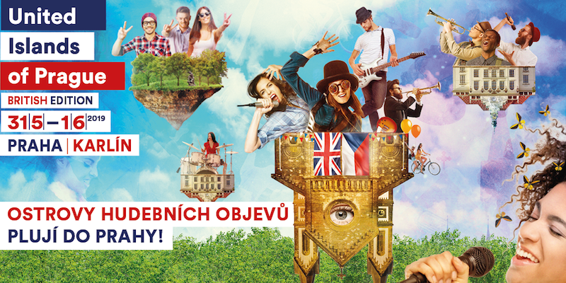 Grafika k festivalu United Islands. Grafika k festivalu United Islands.
