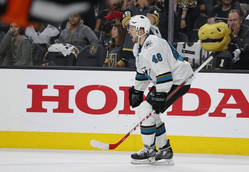 Tomáš Hertl byl znovu ústřední postavou San Jose.
