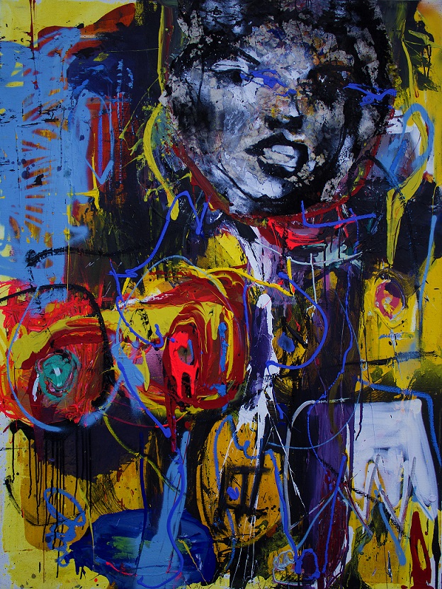 Obraz s Marylin od Dana Trantiny.