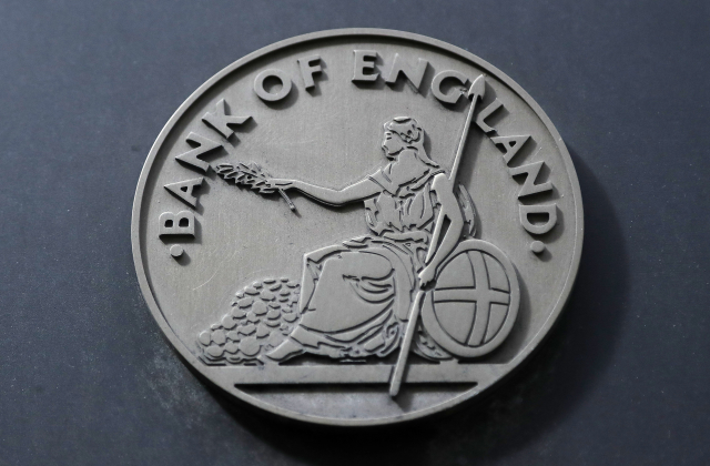 Znak Bank of England.