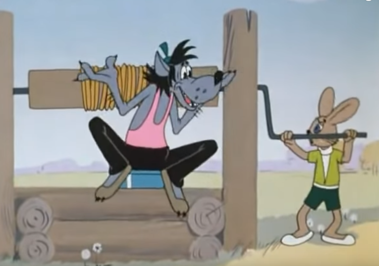 Scéna z epizody Jen počkej, zajíci!