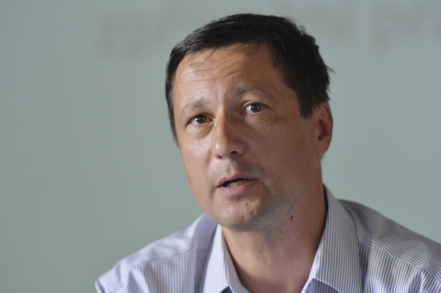 Odvolaný šéf Petr Štěpánek. 