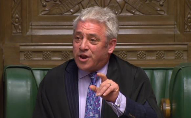  John Bercow.