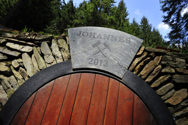 Vstup do dolu Johannes.