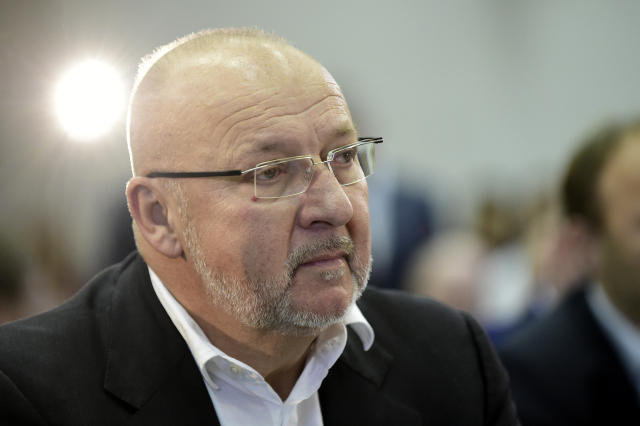 Prezident příbramského fotbalového klubu Jaroslav Starka. Prezident příbramského fotbalového klubu Jaroslav Starka.