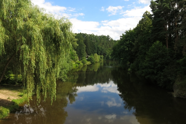 Řeka Malše.
